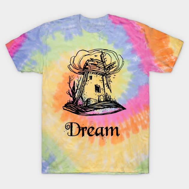 Windmill Dream T-Shirt by Suztv